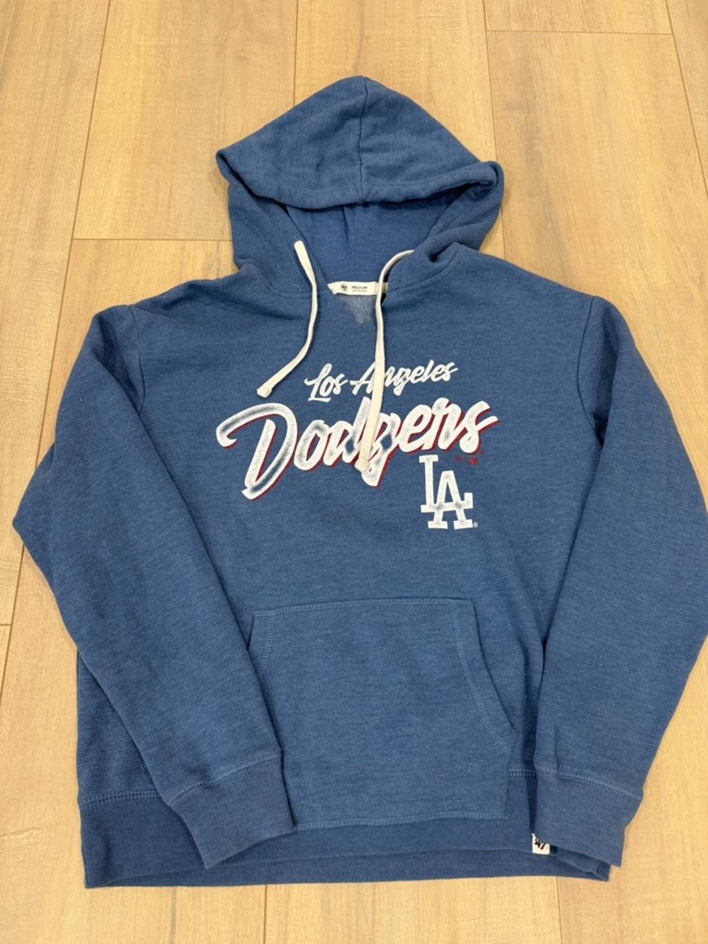 Los Angeles Dodgers Dodger Blue Crewneck Hoodie